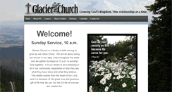 Desktop Screenshot of glacierchurch.org